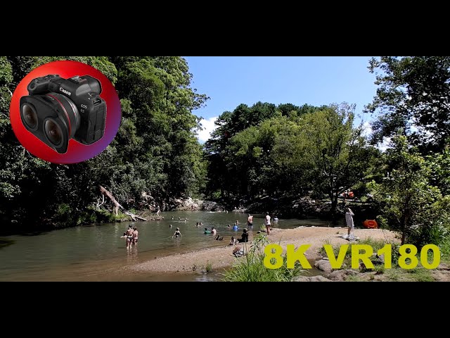 Currumbin Valley Rock Pool Billabong Swing and Pool loved by locals 8K VR180 3D (Travel//ASMR/Music)