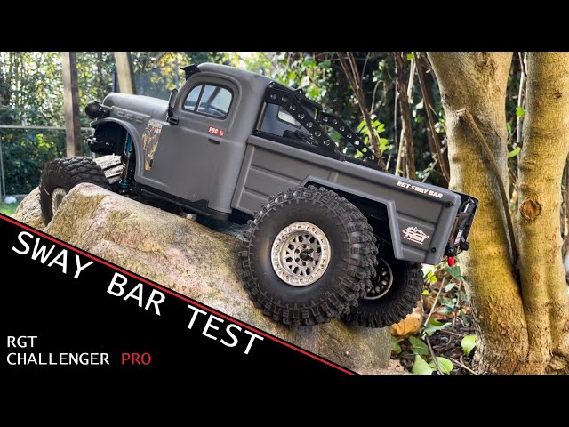 Sway bar test - locked or unlocked? RGT Challenger Pro EX86170PRO