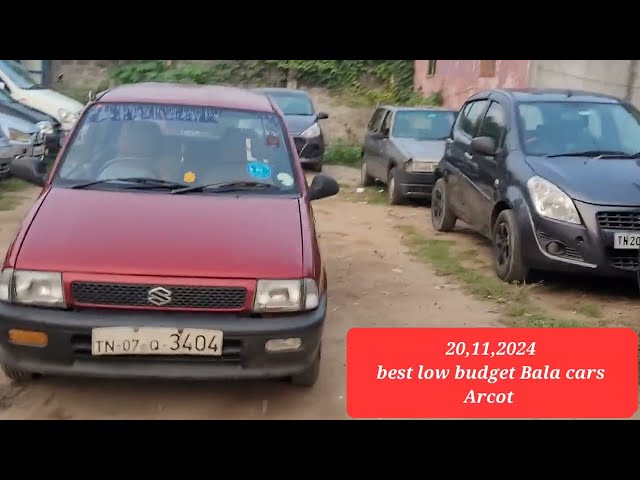 Maruti Zen 2003 petrol good condition new tyres for sale best low budget Bala cars arcot