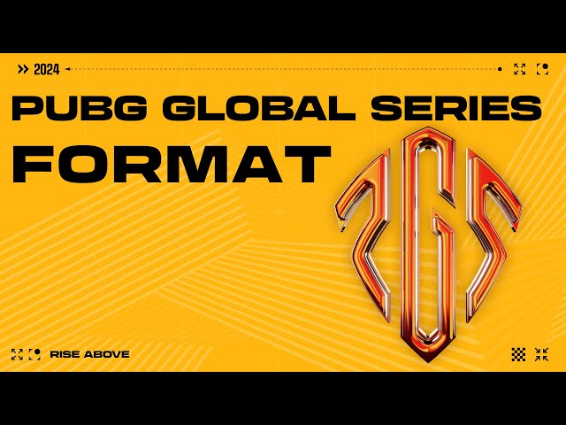 PUBG Global Series Format introduction 📢