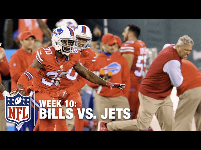 Rex Ryan Goes Crazy on Sideline After Game-Winning INT!  | Bills vs. Jets | NFL