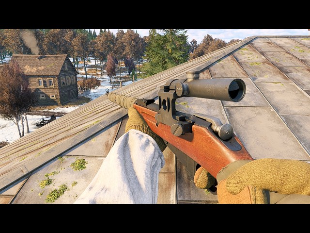 Enlisted: Soviet Sniper Gameplay - Battle of Moscow | Guerrilla Warfare