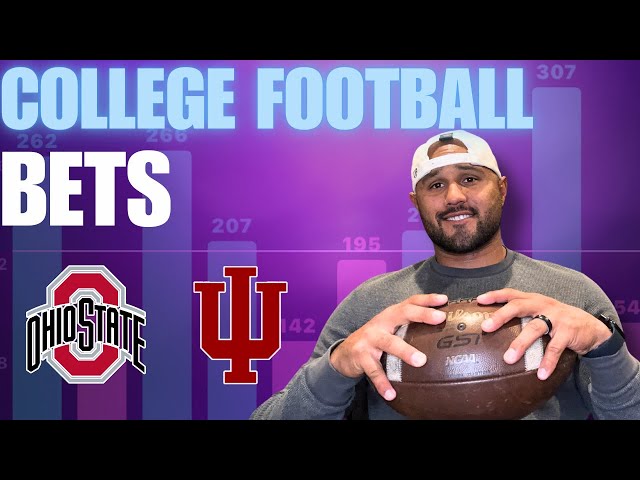 College Football Betting 11/23/24 | Ohio State vs. Indiana | Prizepicks | DFS