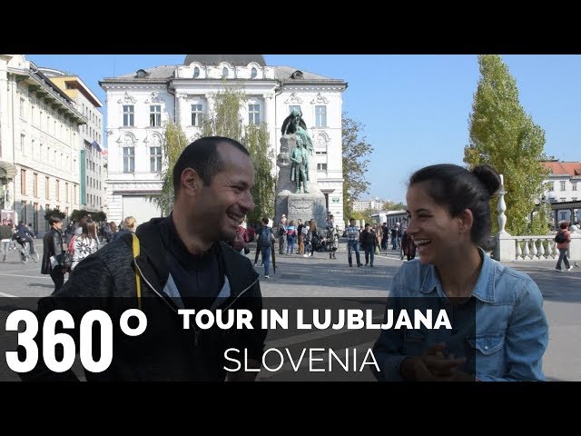 360 degree video - Tour in Ljubljana, Slovenia