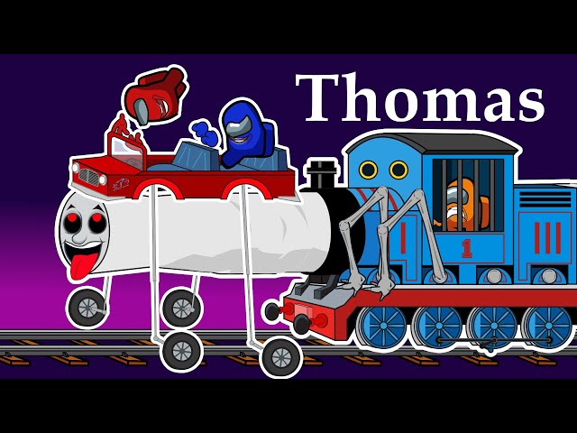 어몽어스 VS 토마스 AMONG US & Monster Thomas Train and Zombies Animation