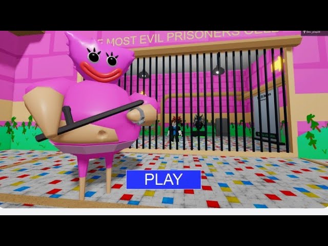 NEW MISSY BARRY'S PRISON RUN OBBY GAMEPLAY #roblox #scaryobby #gaming #obby #viralvideo #ytshorts