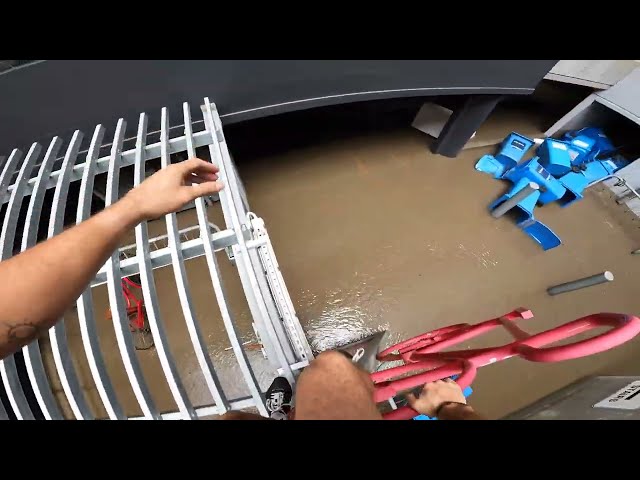 Brisbane Floods Parkour POV