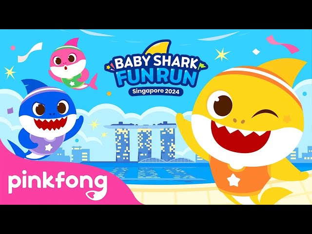 Baby Shark Fun Run in Singapore 🇸🇬🏃‍♂️