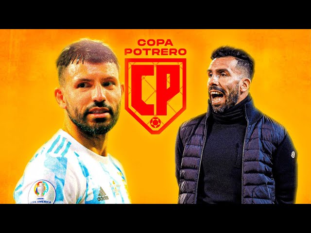 El Kun Aguero y Tevez hablando de la copa Potrero