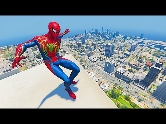 GTA 5 Highest Buildings JUMP Challenge #25 - GTA 5's MOST DANGEROUS JUMP Challenge EVER