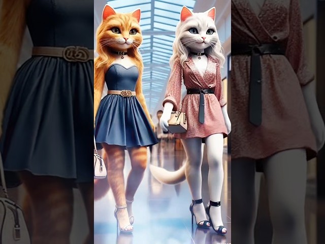 Cat walk💃| King kavalier | #gigihadid #trending #runway #viral #shorts #shortsfeed #cat #ytshorts