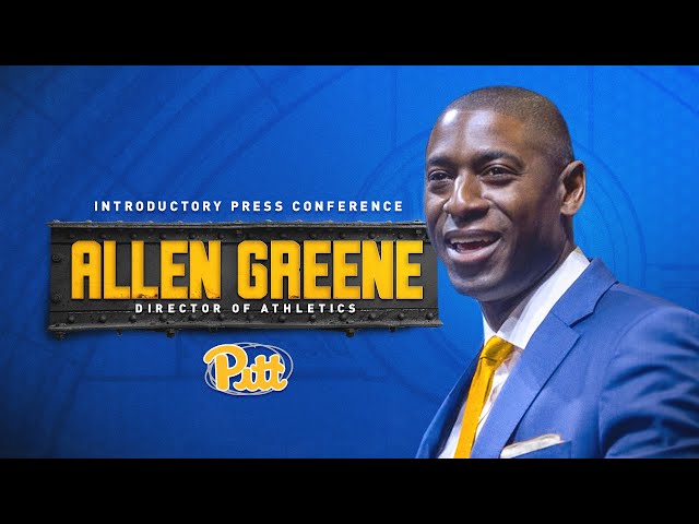 Pitt Athletics | Allen Greene Introductory Press Conference