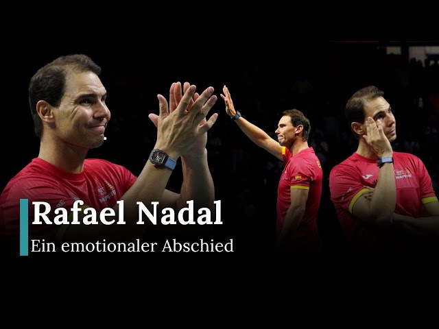 Rafael Nadal verabschiedet sich vom Tennis |  Nachrichten Heute | Republic News Deutsch | AC1B