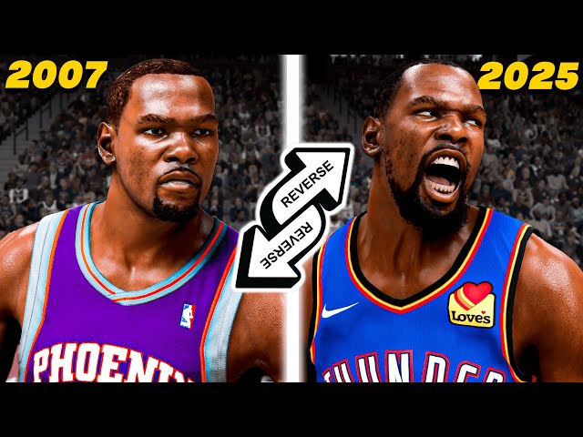 I Reversed Kevin Durant's Career