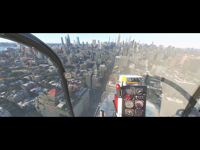 Manhattan helicopter tour MSFS SU10