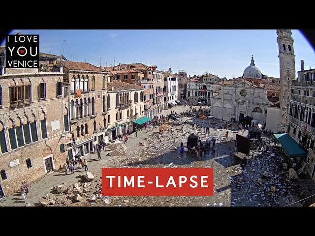 An Action Movie in Venice TimeLapse - Venice in Motion