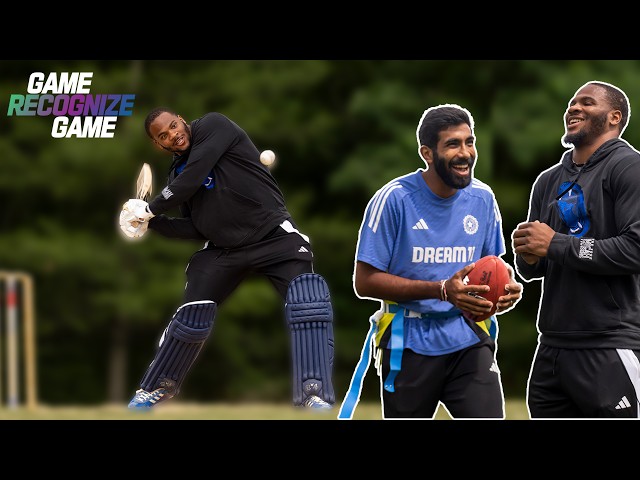 Micah Parsons vs. Team India Cricket Star @JaspritBumrah1993 in 🏏🏈 Challenge