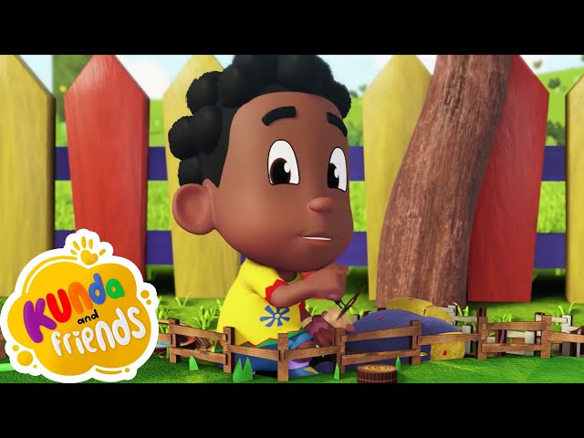 Farm Song | Nursery Rhymes | Kids Cartoons | Animal Sounds | Songs For Kids | Kunda & Friends