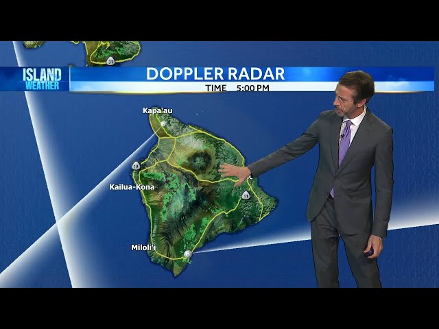 Aloha Friday Weather Forecast - Most dry and sunny conditions