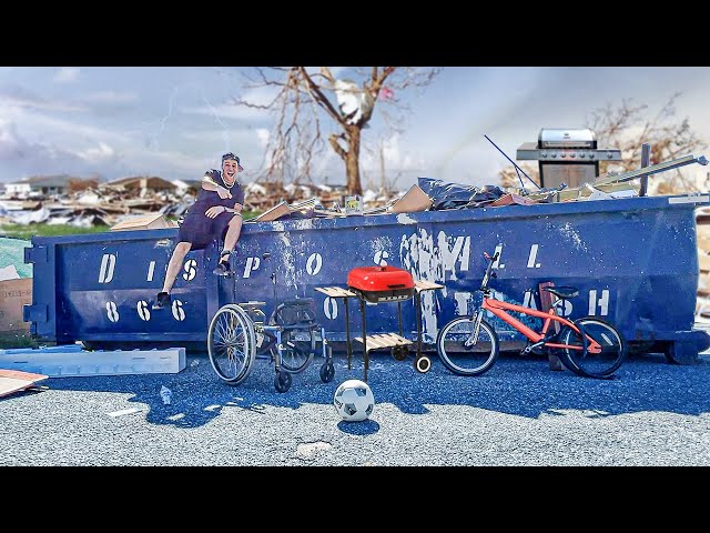 DUMPSTER DIVING after HURRICANE IAN