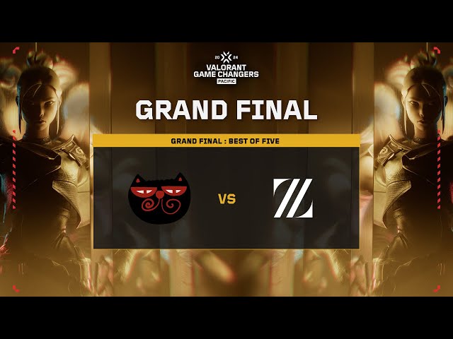 VALORANT Game Changers Pacific 2024 - Grand Final : XIP vs ZETA