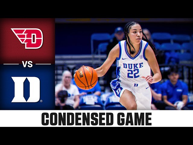 Dayton vs. Duke Condensed Game | 2024-25 ACC Women’s Basketball