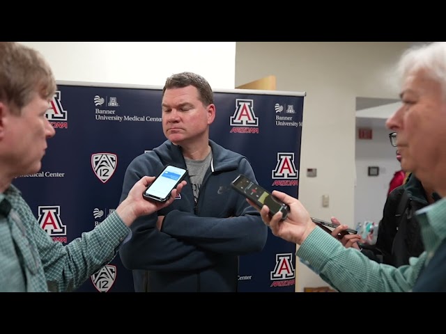 Arizona Basketball Press Conference - Tommy Lloyd