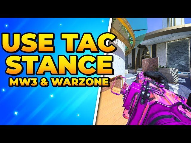 How to Use Tac Stance in MW3 & Warzone - Tactical Stance