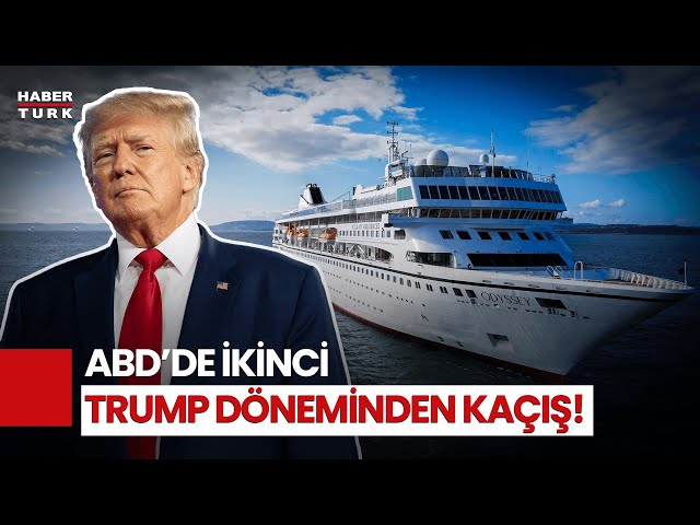 ABD'de 2. Donald Trump Dönemini Görmek İstemeyenler İçin 4 Yıllık Gemi Turu Tanıtıldı