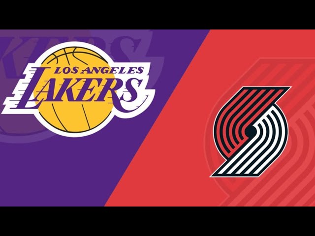 NBA LIVE MUNA TAYU GUYSSS  LAKERS VS PORTLAND GAME 4