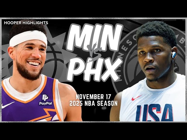 Minnesota Timberwolves vs Phoenix Suns Full Game Highlights | Nov 16 | 2025 NBA Season