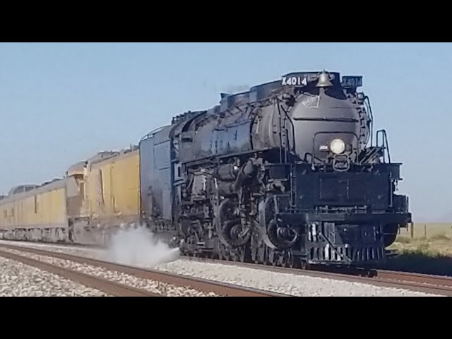 Get run over by Union Pacific's Big Boy steam locomotive in 4K 360VR!