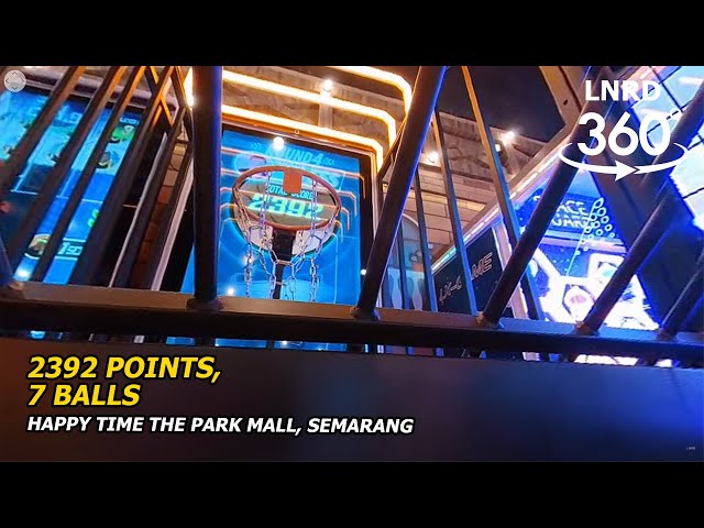 [360 VIDEO ANGLE] STORM SHOT 2 BASKETBALL ARCADE: 2392 POINTS WITH 7 BALLS