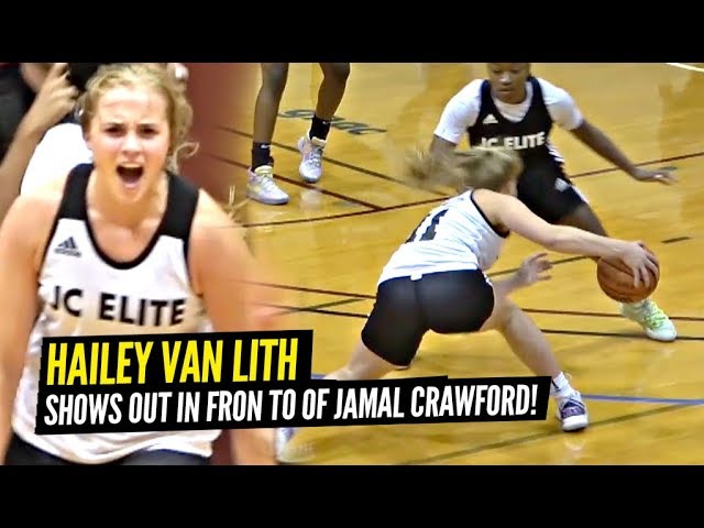 Hailey Van Lith IS TOO SHIFTY!!! Impresses Jamal Crawford w/ Her HANDLES & GAME!