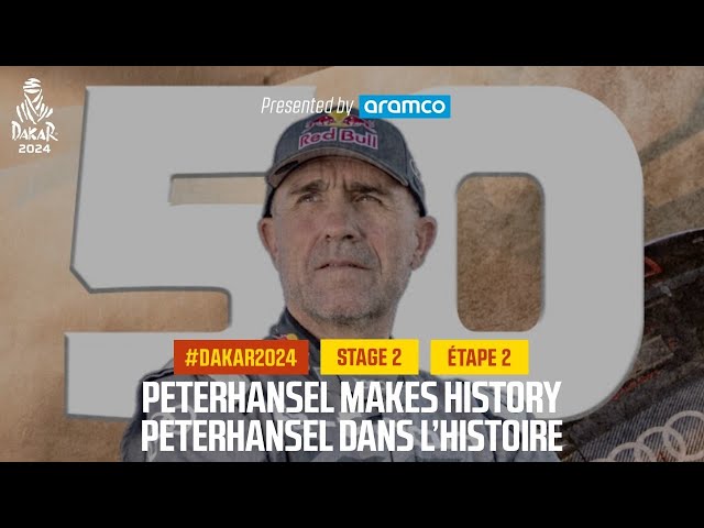 50th Dakar stage win for Mr Dakar - Stage 2 - #Dakar2025