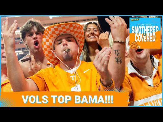 INSTANT REACTION  Tennessee Volunteers beat Alabama Crimson Tide in Neyland Stadium