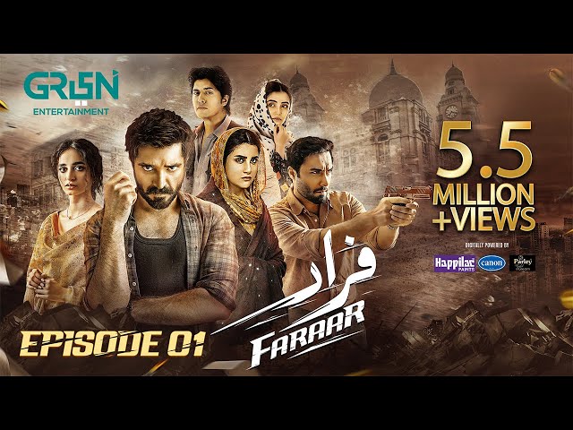 Faraar Episode 1 [CC] Hamza Ali Abbasi | Ahmed Ali Akbar | Sohai Ali Abro | 17th Nov 2024 | Green TV