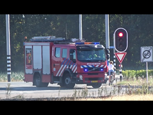 Weiland in brand te Tilburg. Zeer Grote buitenbrand. 1-07-2018