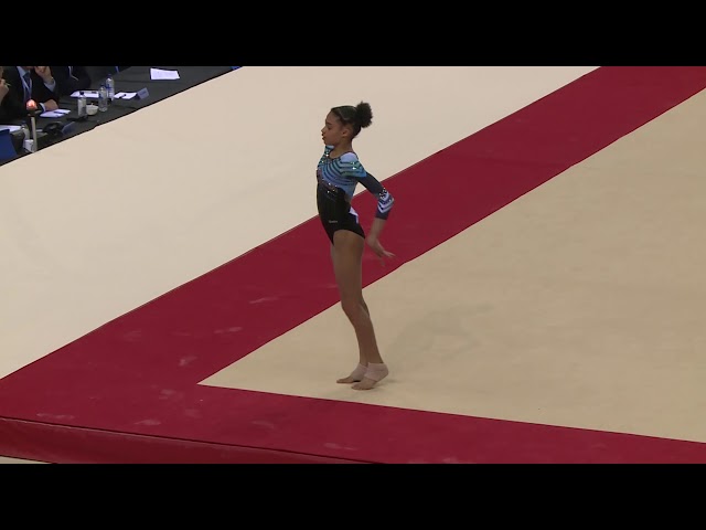 Ondine Achampong   AA GOLD   Junior   2019 British Gymnastics Championships