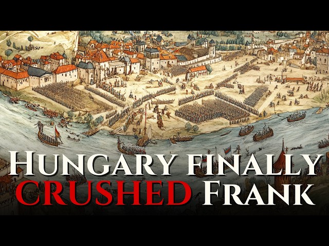 How Hungary finally CRUSHED the East Frankish Empire (Germany & Austria): Battle of Pressburg 907