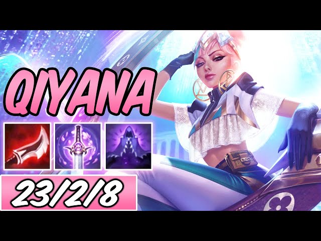 S+ PRESTIGE EDITION TRUE DAMAGE QIYANA MID FULL LETHALITY | Best Build & Runes | League of Legends