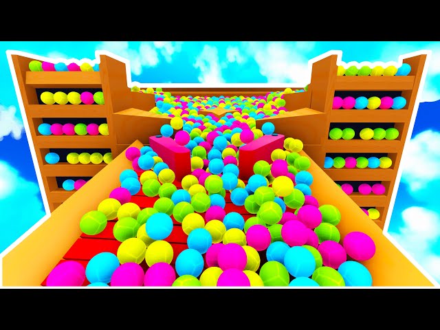 THOUSANDS of MARBLES VS INSANE Marble run + MARBLE CAMERA!!! - Marble World