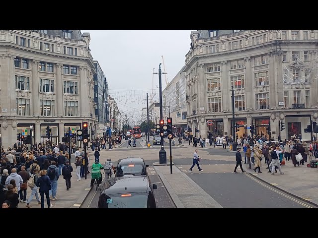 London Bus Ride, Bus 94 Route from Piccadilly Circus to Acton Green