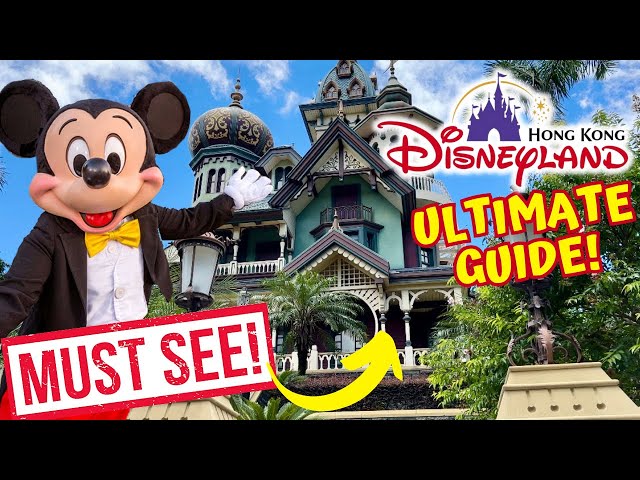 Hong Kong Disneyland COMPLETE EXPERIENCE, MIND BLOWING Mystic Manor FULL RIDE | World Tour Day 22