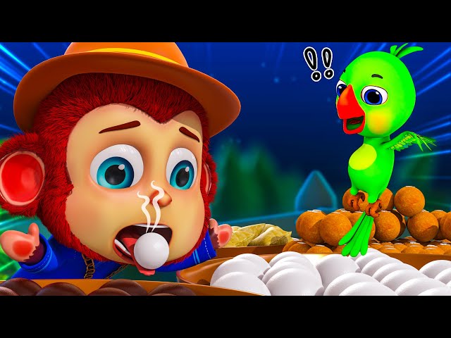 Bandar Mama Pahan Pajam | Tota Hoon Mai Tota | Hindi Nursery Rhymes  & Kids Songs Balgeet & Poem