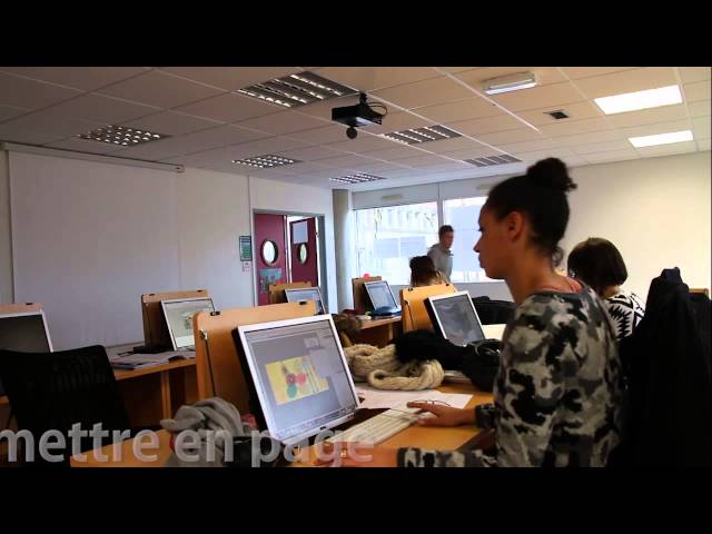 Les apprentis BTS Communication et Industries Graphiques - promotion 2014 de GOBELINS