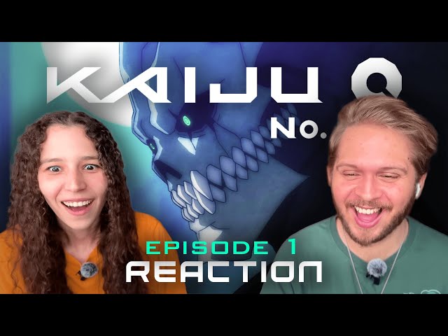 THAT'S SO COOL!! KAIJU No.8 Episode 1 - REACTION | The Man Who Became a Kaiju