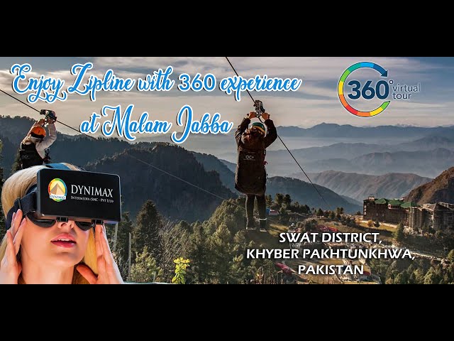 Malam Jabba Zipline 4K 360 - Swat