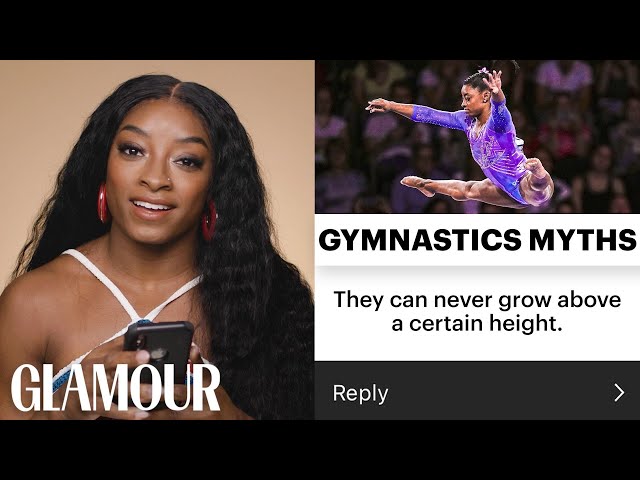 Simone Biles Debunks Every Gymnastics Myth | Glamour