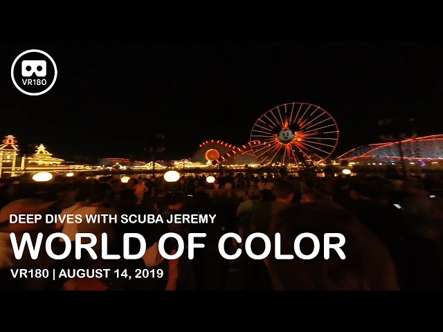 Disney's California Adventure - World of Color in VR180